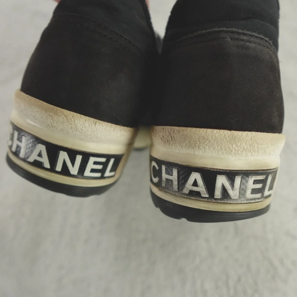 Chanel Sneakers‎ Black Platform